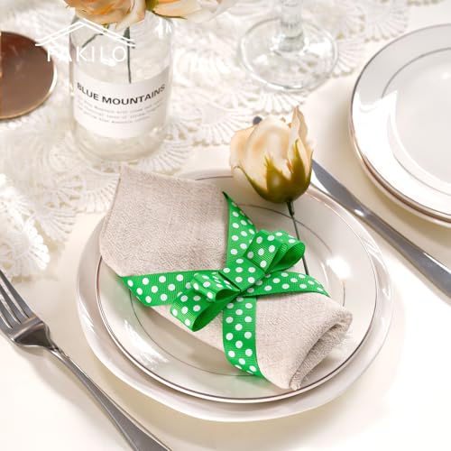 Polka Dot Grosgrain Ribbon 5