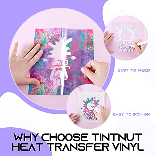 Purple Splash Heat Transfer Vinyl Roll