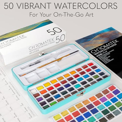 Watercolor Paint Set (128 Count)