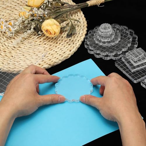 3"x3" Acrylic Stamp Block (6 Count)