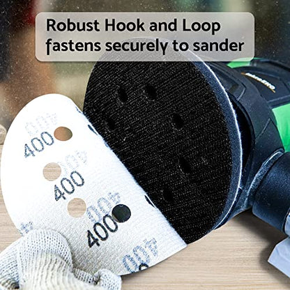5 inch Wet Dry Sanding Discs Hook & Loop 54 pcs