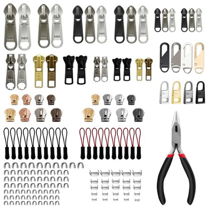 Universal Zipper Repair Kit (200 Count)