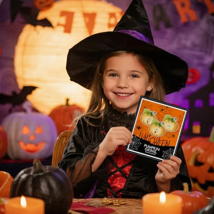 Halloween Clear Silicone stampReusable Stamp with Pumpkins