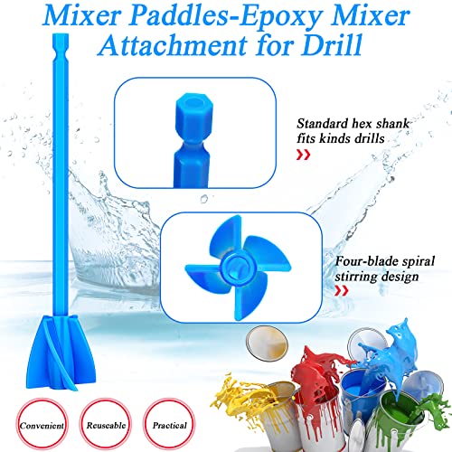 12 Pieces Paint Mixer Drill Attachment