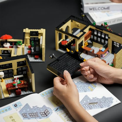 Flowers City Restaurant Assembly Square Building Set for Adutls