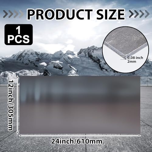 12 x 24 Inch A36 Carbon Steel Sheet 0.08" Thickness Length 14 Gauge Hot Rolled Steel Plate for Automotive Sheet Metal