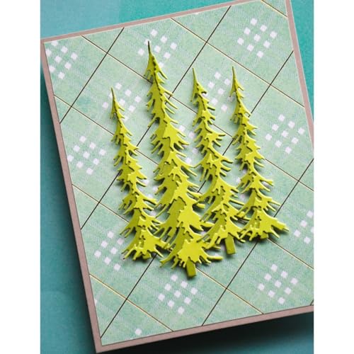 Metal Cutting Dies DIY Merry Christams Embossing Stencil Template Scrapbooking Card Making Mold Photo Album Arts Crafts Tools (6 Count)