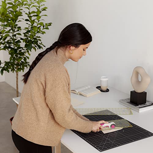 Cutting Mat A2 Black & Taupe