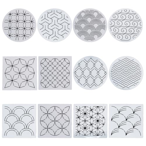 Sashiko Stencils (12 Count)