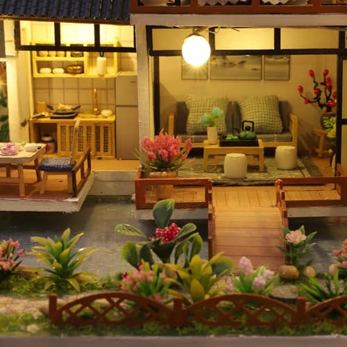DIY Miniature House Kit for Adults