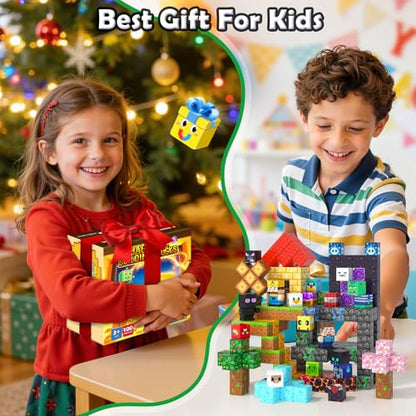 500PCS Magnetic Blocks for Kids Ages 4 (500 Count)
