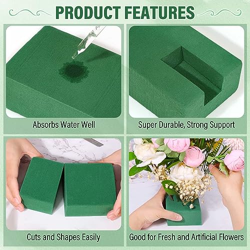 6 Pcs Floral Foam Blocks for Flower Arrangement