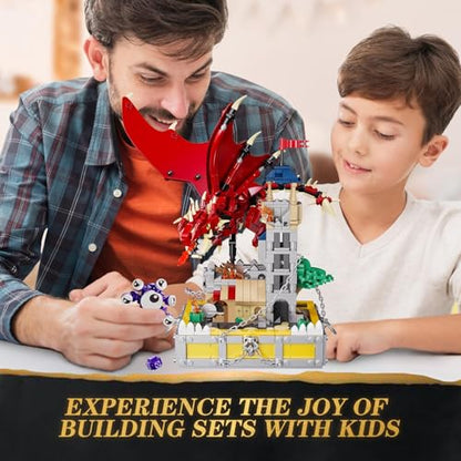 Medieval Dragons Castle Building Sets