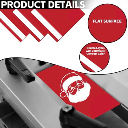 5PCS Laser Engraving Double Color ABS Plastic Sheet (5 Count)