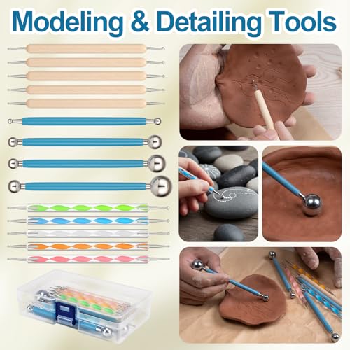 14Pcs Double Ended Stainless Steel Dotting Tools with Multiple Size