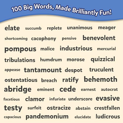 Educational Vocabulary Flash Cards for Kids