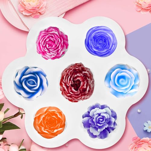 Flower Candle Molds