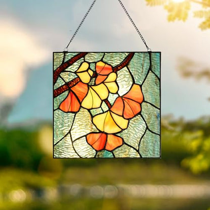 PA0005 Tiffany Style Stained Glass Window Panel