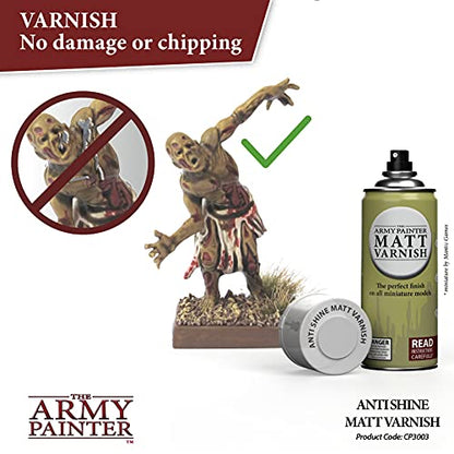 Anti Shine Matt Varnish for Miniature Painting (13.5 Fl Oz)