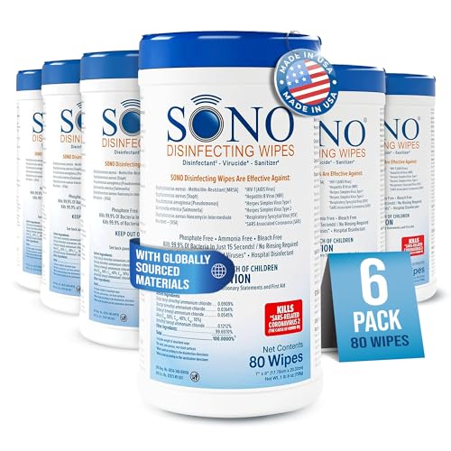 Disinfecting Wipes (480 Count)