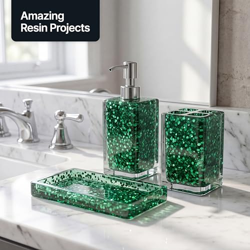 Craft Glitter Emerald Green 100g Super Chunky Glitter (100 grams)