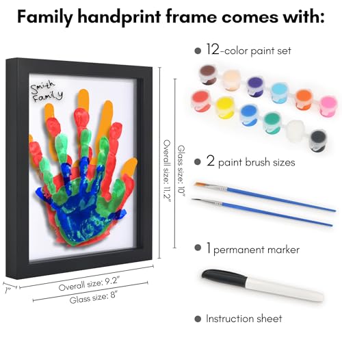 Family Handprint Kit with Polished Plexiglass