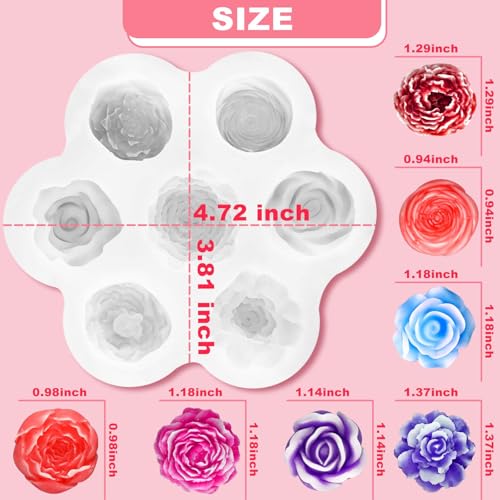 Flower Candle Molds