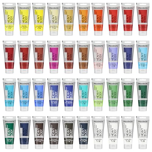 Heavy Body Acrylic Paint Set (135.2 Fl Oz)
