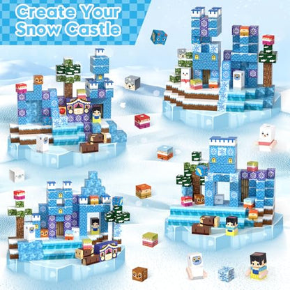 150Pcs 0.8in Magnetic Blocks (150 Count)