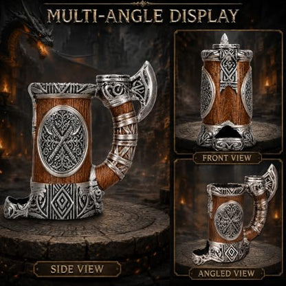 DND Dice Tower Mug Dice Roller Tower with 7 PCS Dice Set
