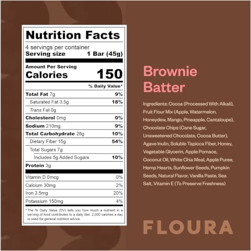 Brownie Batter Fiber Bars (21.6 Ounce)