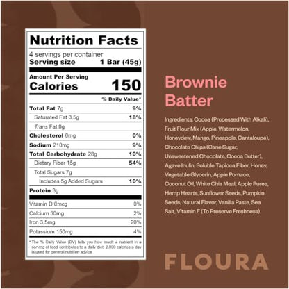 Brownie Batter Fiber Bars (21.6 Ounce)