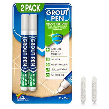 Grout Pen Winter Grey Tile Grout Paint Marker (2 Count)