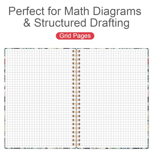 Graph Spiral Journal Notebook