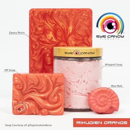 Pigments Premium Orange Mica Powder (800 Ounce)