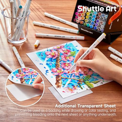 61 Colors Alcohol Markers (61 Count)