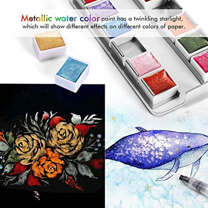 Watercolor Paints Set