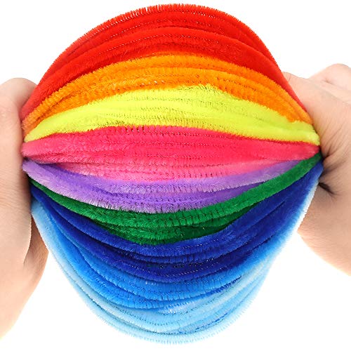 360 Pieces Pipe Cleaners 40 Assorted Colored Chenille Stems