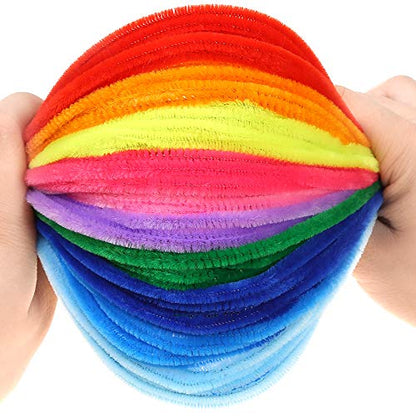 360 Pieces Pipe Cleaners 40 Assorted Colored Chenille Stems
