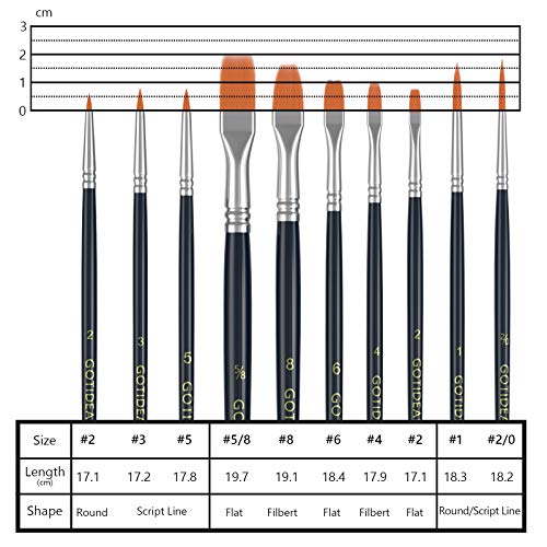 Paint Brushes (10 Count)
