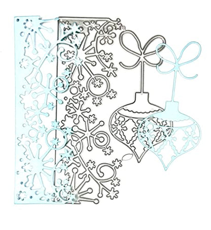 Ammsochy Metal Cutting Dies DIY Merry Christams Embossing Stencil Template Scrapbooking Card Making Mold Photo Album Arts Crafts Tools
