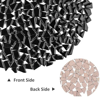 Black Ceramic Mosaic Tiles
