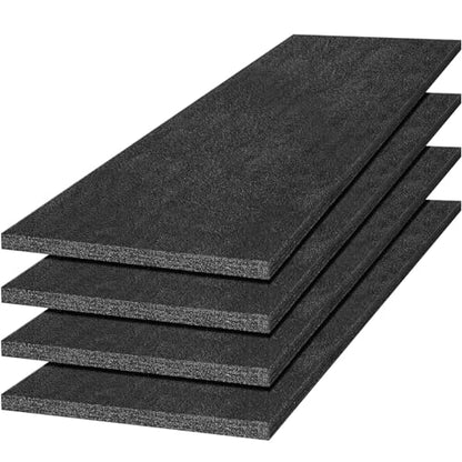 4 Pcs Polyethylene Foam Sheet Apart Insert Pad Cushion Foam Packing Cuttable Craft for Toolbox Case Storage Camera DIY Crafts Projects Organization