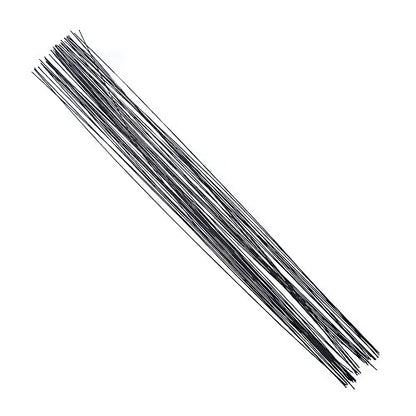 24 Gauge Black Floral Wire 16 inch