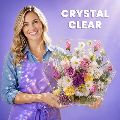 34oz Crystal Clear Epoxy Resin (32 Ounce)