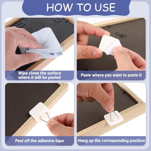 15PCS Adhesive Picture Hanger