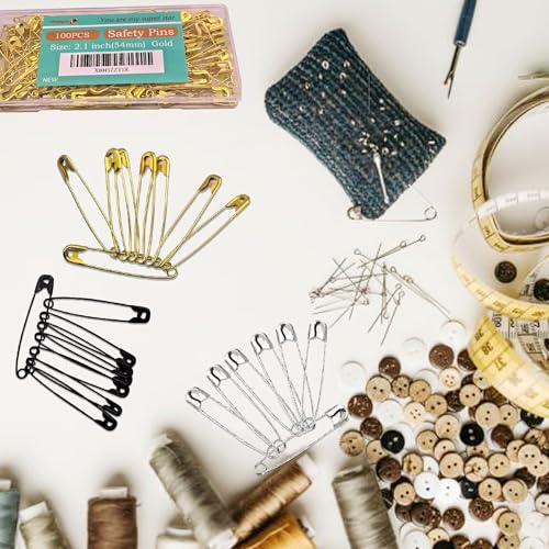 100PCS Safety Pins (100 Count)