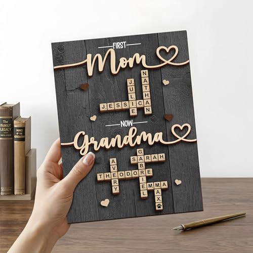 Personalized Family Scrabble Name Sign