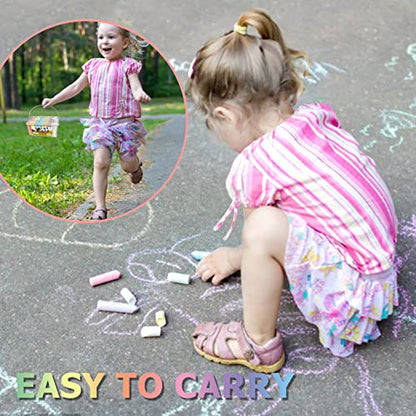 Washable Sidewalk Chalk Set (52 Count)