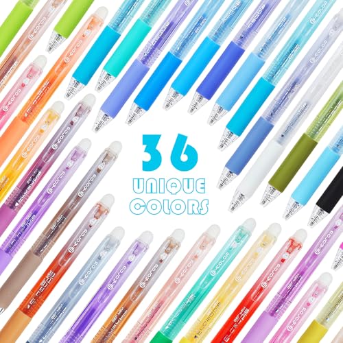 Colored Erasable Pens (36 Count)
